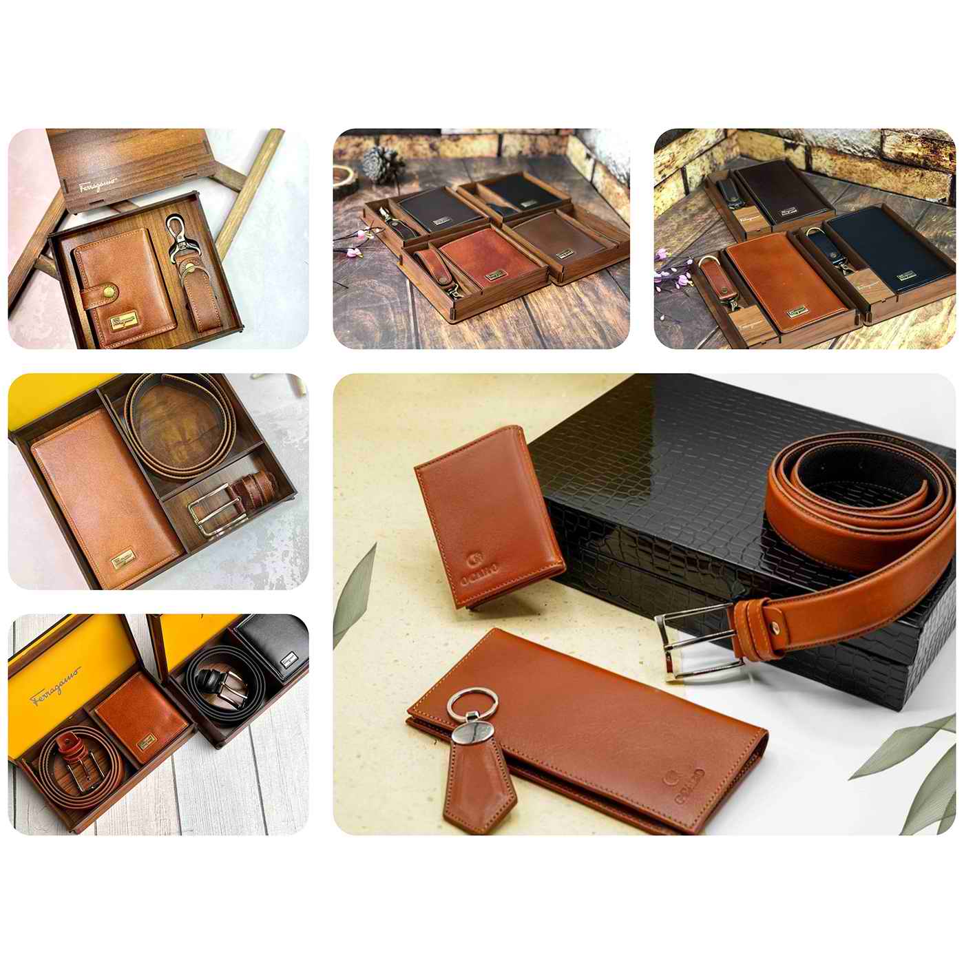 خرید ست های چرم گاوی طبیعی