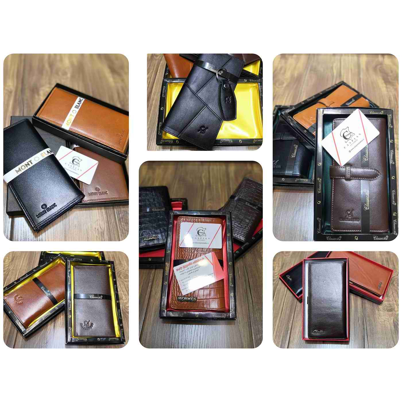 خرید کیف پول کتی چرم گاوی