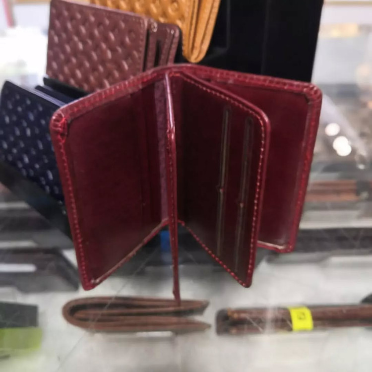 خرید جاکارتی چرم گاوی دوالبوم ال وی