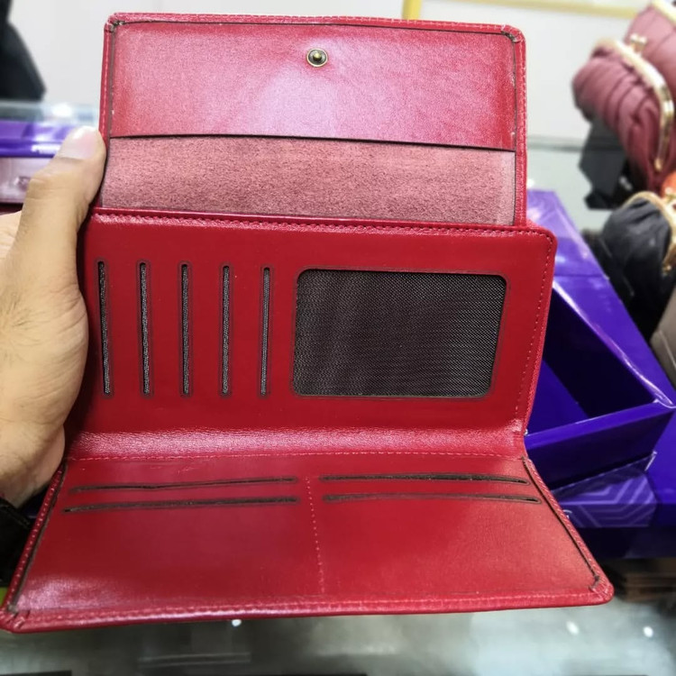 خرید کیف زنانه دو زیپ چرم گاوی پارما