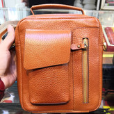 خرید کیف دوشی چرم گاوی موبایلی