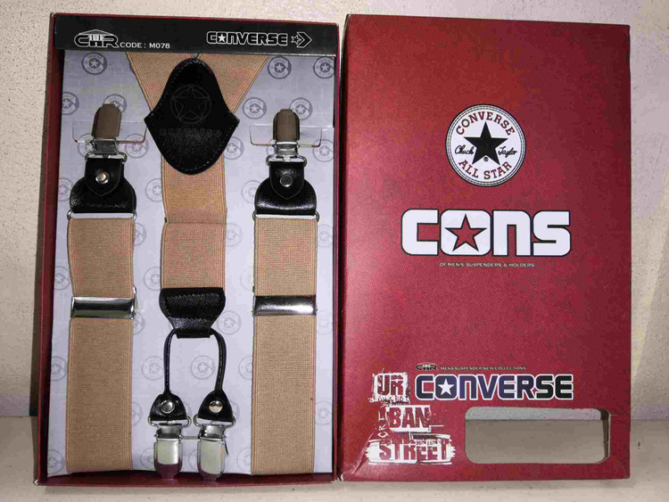 خرید ساسبند بند چرم گاوی 4گیره گیره استیل اعلا کش فری سایز برند CONS