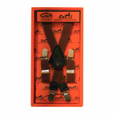 خرید ساسبند بند چرم گاوی 4گیره گیره استیل اعلا کش فری سایز برند HERMES