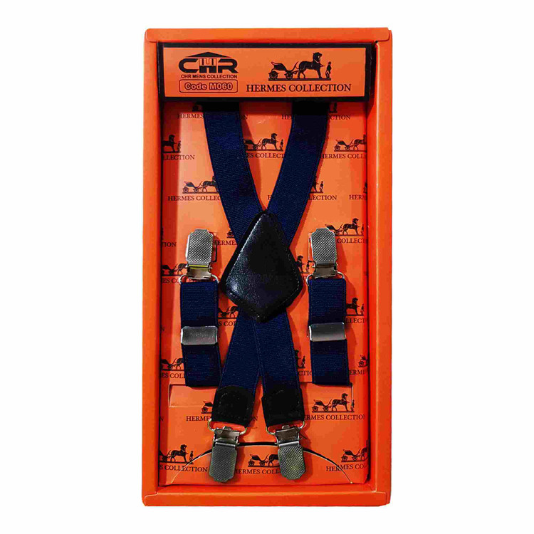 خرید ساسبند بند چرم گاوی 4گیره گیره استیل اعلا کش فری سایز برند HERMES