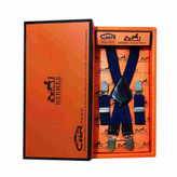 خرید ساسبند بند چرم گاوی 4گیره گیره استیل اعلا کش فری سایز برند HERMES