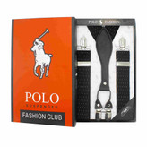 خرید ساسبند بند چرم گاوی 4گیره گیره استیل اعلا کش فری سایز برند POLO