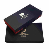 خرید ساسبند بند چرم گاوی 4گیره گیره استیل اعلا کش فری سایز برند PIERRE CARDIAN