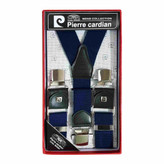 خرید ساسبند بند چرم گاوی 4گیره گیره استیل اعلا کش فری سایز برند PIERRE CARDIAN