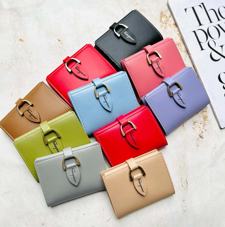 خریدکیف پول و جاکارتی دخترانه فانتزی رنگی کد101