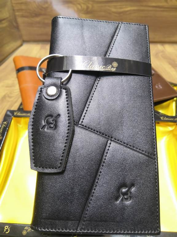 خرید کیف کتی چرم گاوی طبیعی مردانه و جاکلیدی چرم گاوی ck