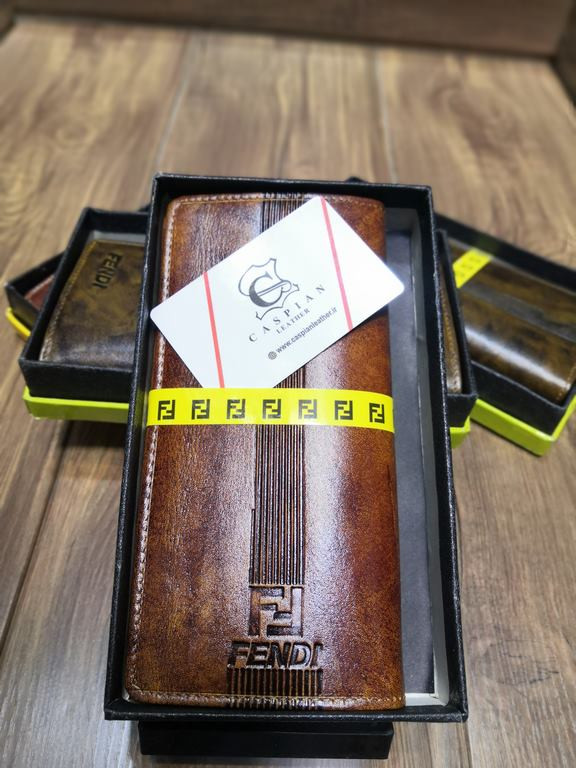 خرید کیف کتی مردانه چرم گاوی دسترنگ فندی