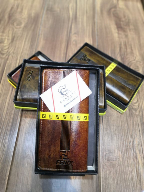 خرید کیف کتی مردانه چرم گاوی دسترنگ فندی