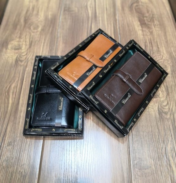 خرید کیف کتی مردانه چرم گاوی طبیعی بند کشویی