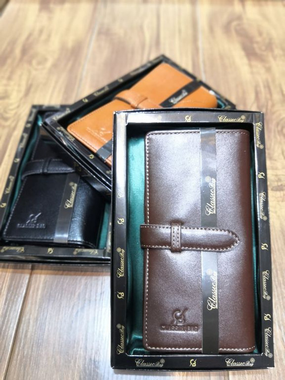 خرید کیف کتی مردانه چرم گاوی طبیعی بند کشویی