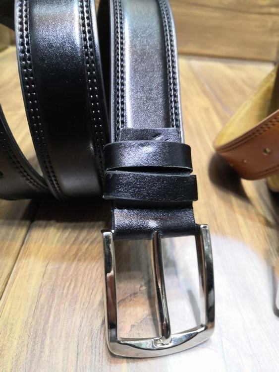 خرید کمربند چرم گاوی مردانه اعلا 4 سانت قلاب استیل