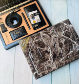 خرید ست کیف پول چرم گاوی طبیعی اصل کرو 5 تیکه برند دنیس با ضمانت نامه محصول