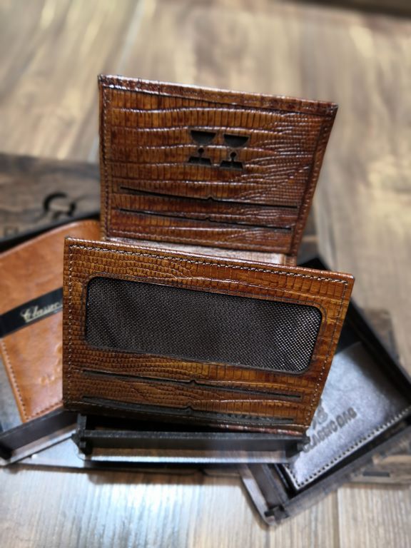 خرید کیف پول چرم مردانه سه لت جیبی کوچک برند ck