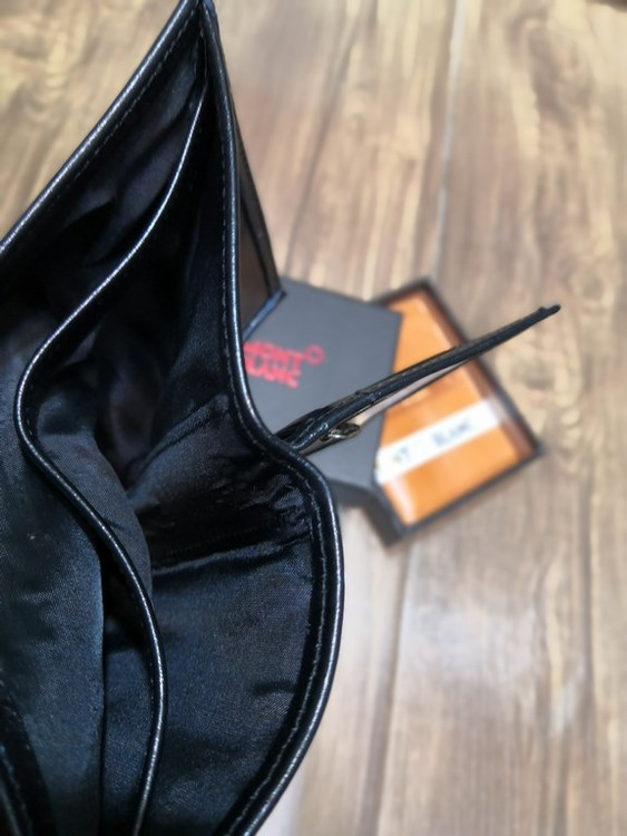 خرید کیف پول جیبی چرم گاوی طبیعی مردانه برند مونت