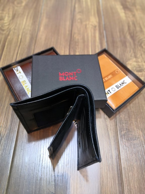 خرید کیف پول جیبی چرم گاوی طبیعی مردانه برند مونت