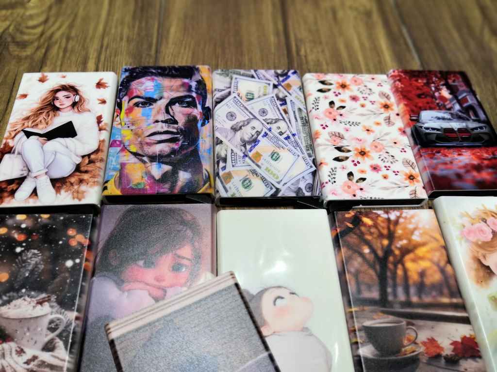 خرید جاکارتی خشابی pvc اعلا چاپ دار