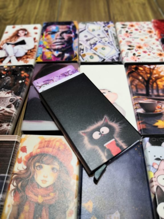 خرید جاکارتی خشابی pvc اعلا چاپ دار