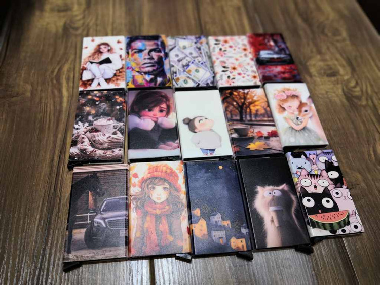 خرید جاکارتی خشابی pvc اعلا چاپ دار