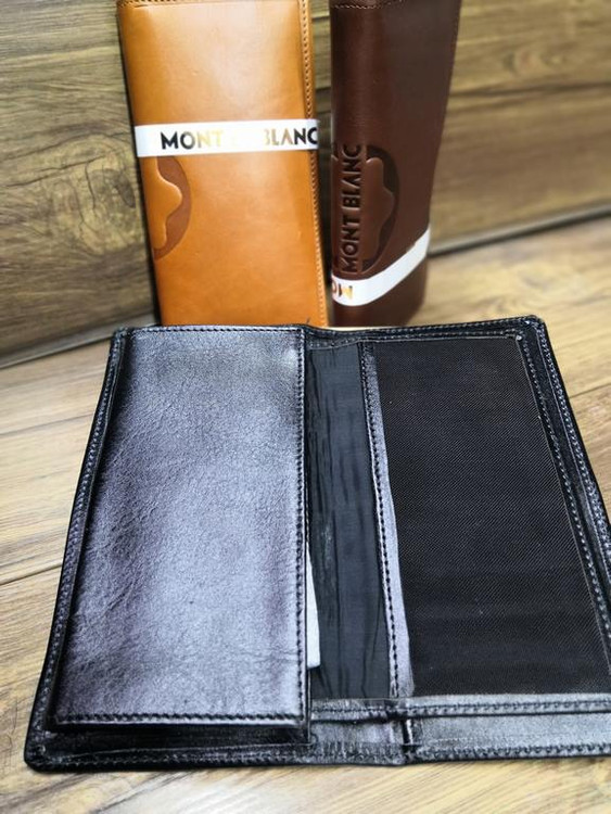 خرید کیف پول مردانه کتی چرم گاوی طبیعی اعلا برند مونت